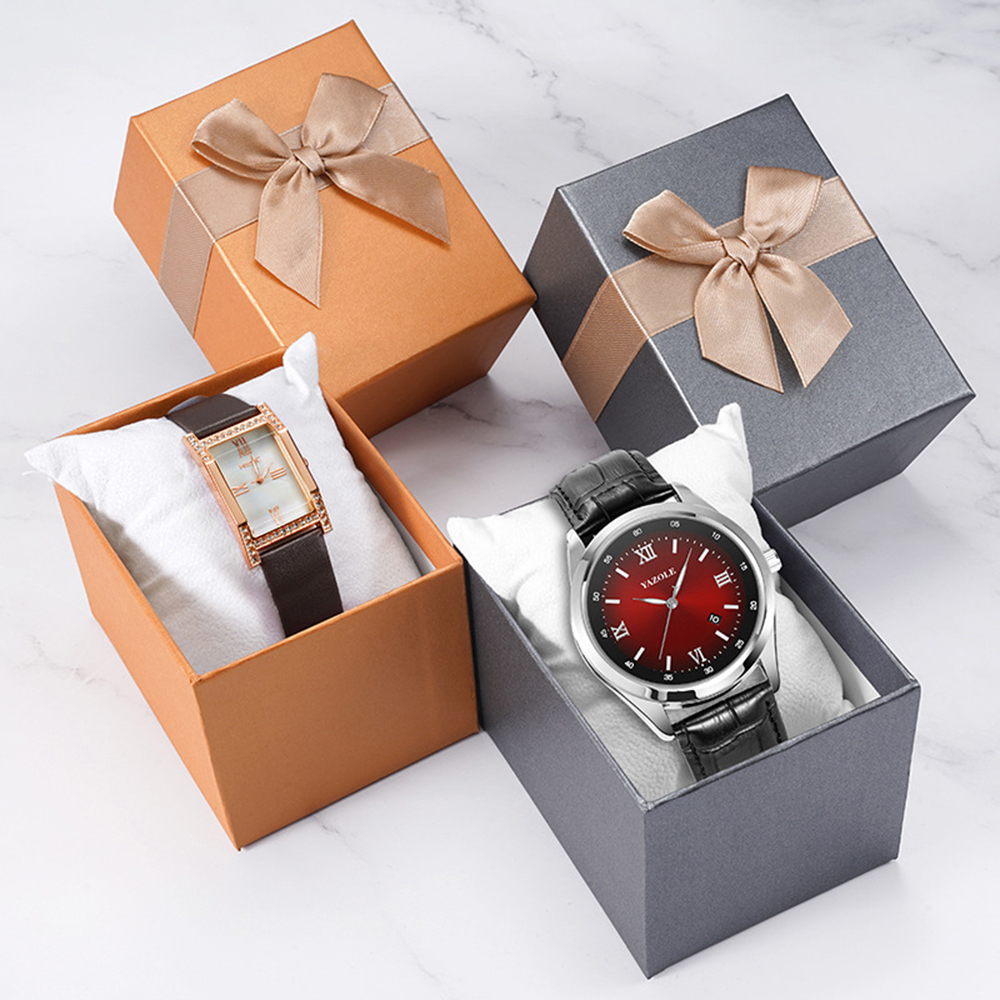 Jewelry Type Watches - New Bowknot Watch Box with Pillow