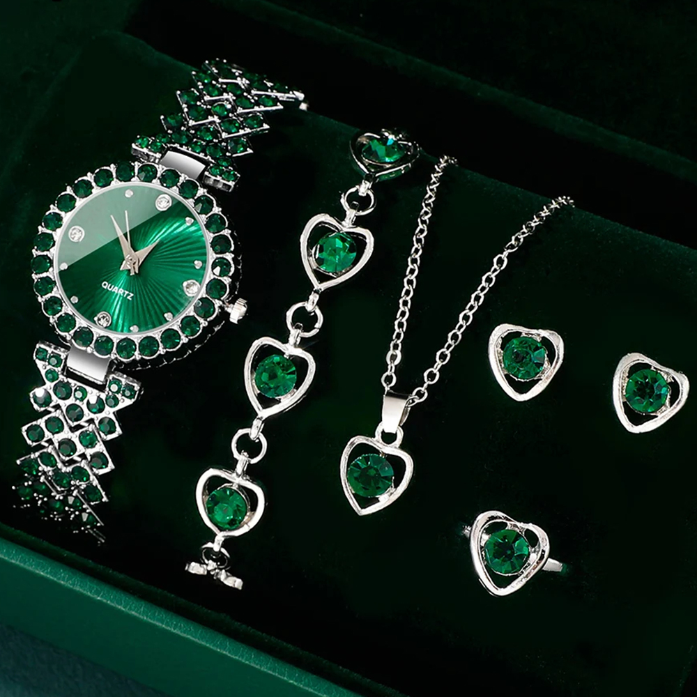 Jewelry Like Watches - Women Fashion Watches Heart Rhinestone Ring