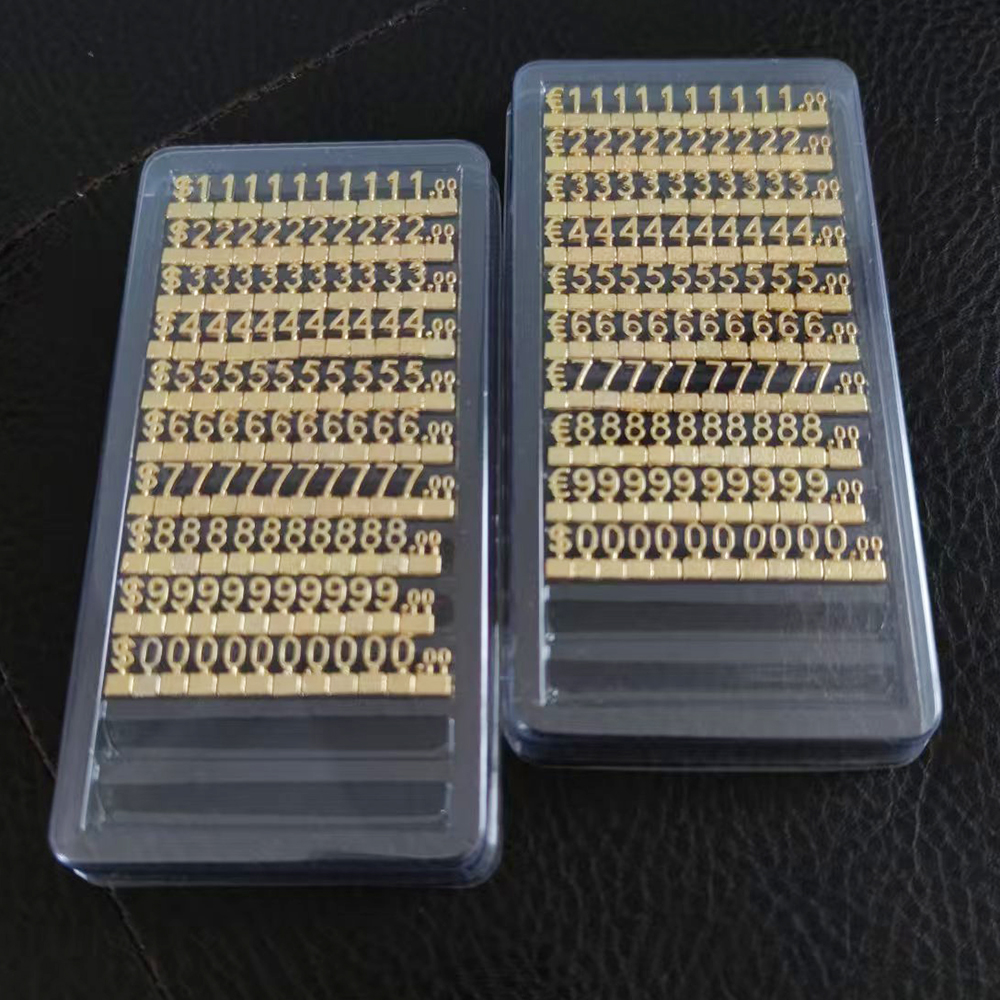 Jewelry Watches For Sale - Gold 3D Combined Price Tag Adjustable