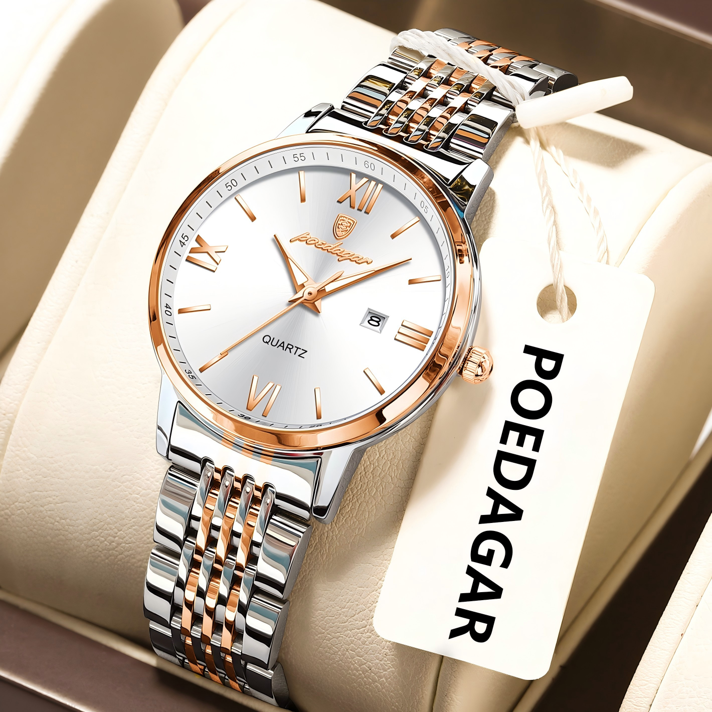 Rg Watches & Jewelry Gmbh - POEDAGAR Luxury Woman Watches Waterproof Luminous