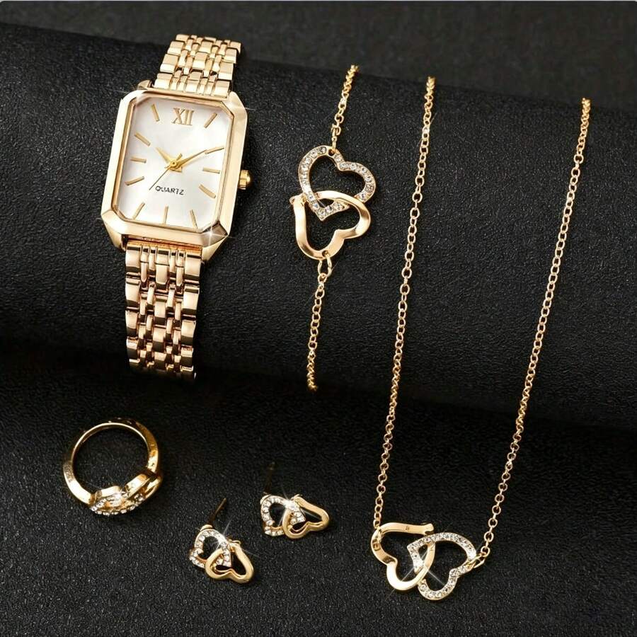 Womens Square Case Quartz Watc - Jewelry Watch 리뷰 및 가격