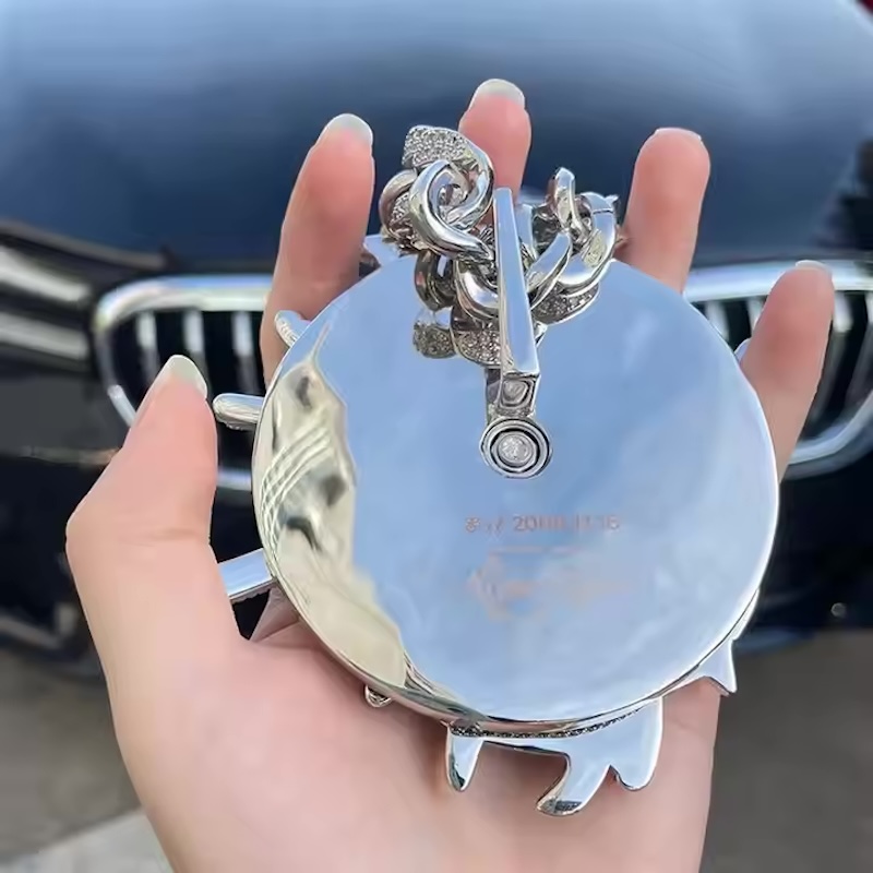 Custom White Gold Plating Ster - Hip Hop Chain Necklace 리뷰 및 가격