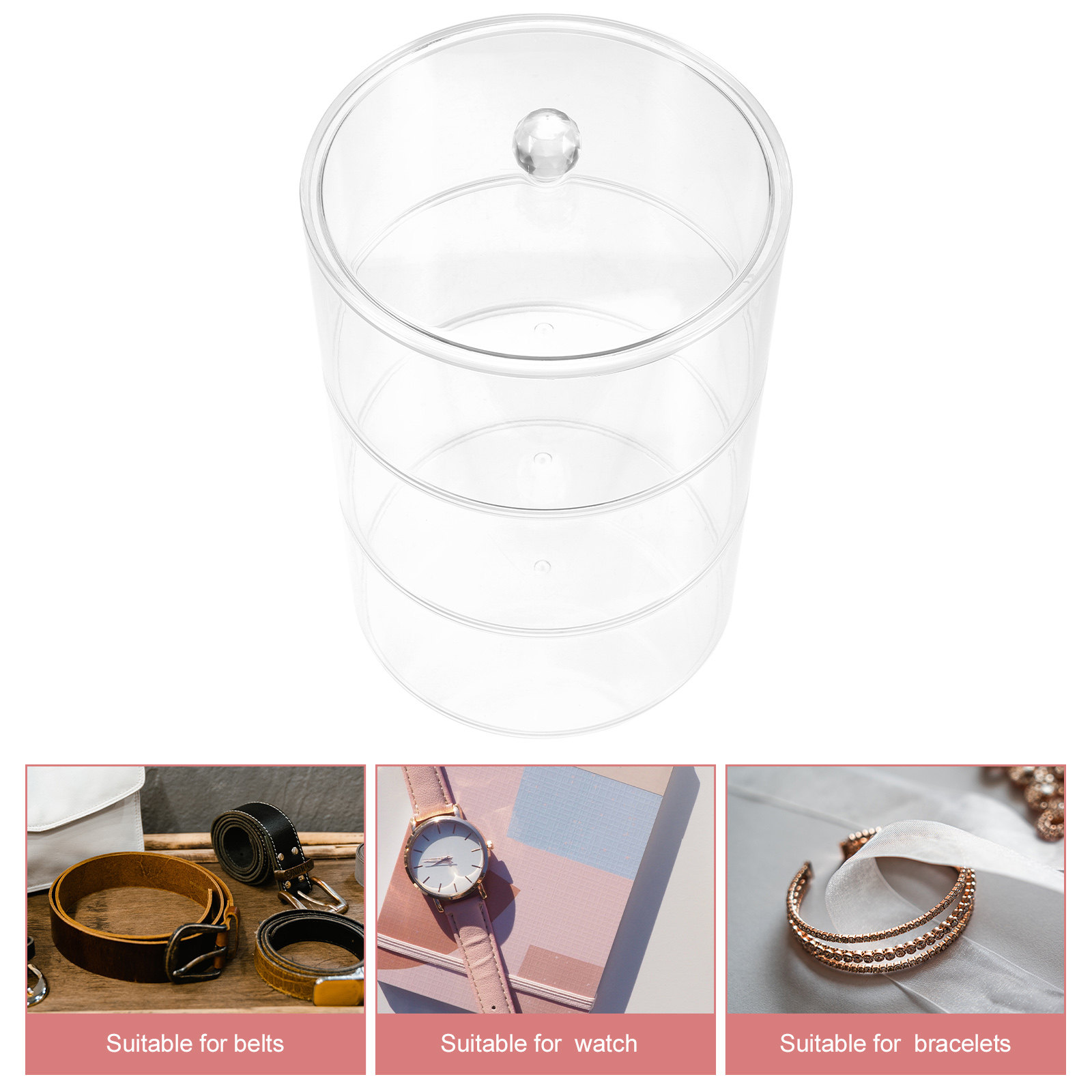 Multi-Level Transparent Acryli - Jewelry Watches & Accessories 리뷰 및 가격