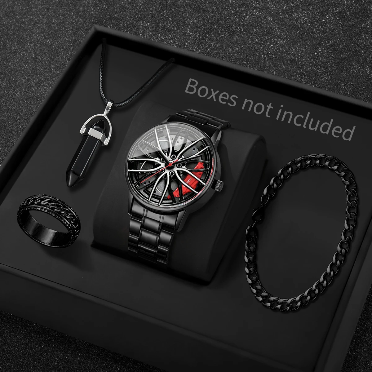 4PCS/Set Fashion 3d Car Wheel  - Jewelry Type Watches 리뷰 및 가격