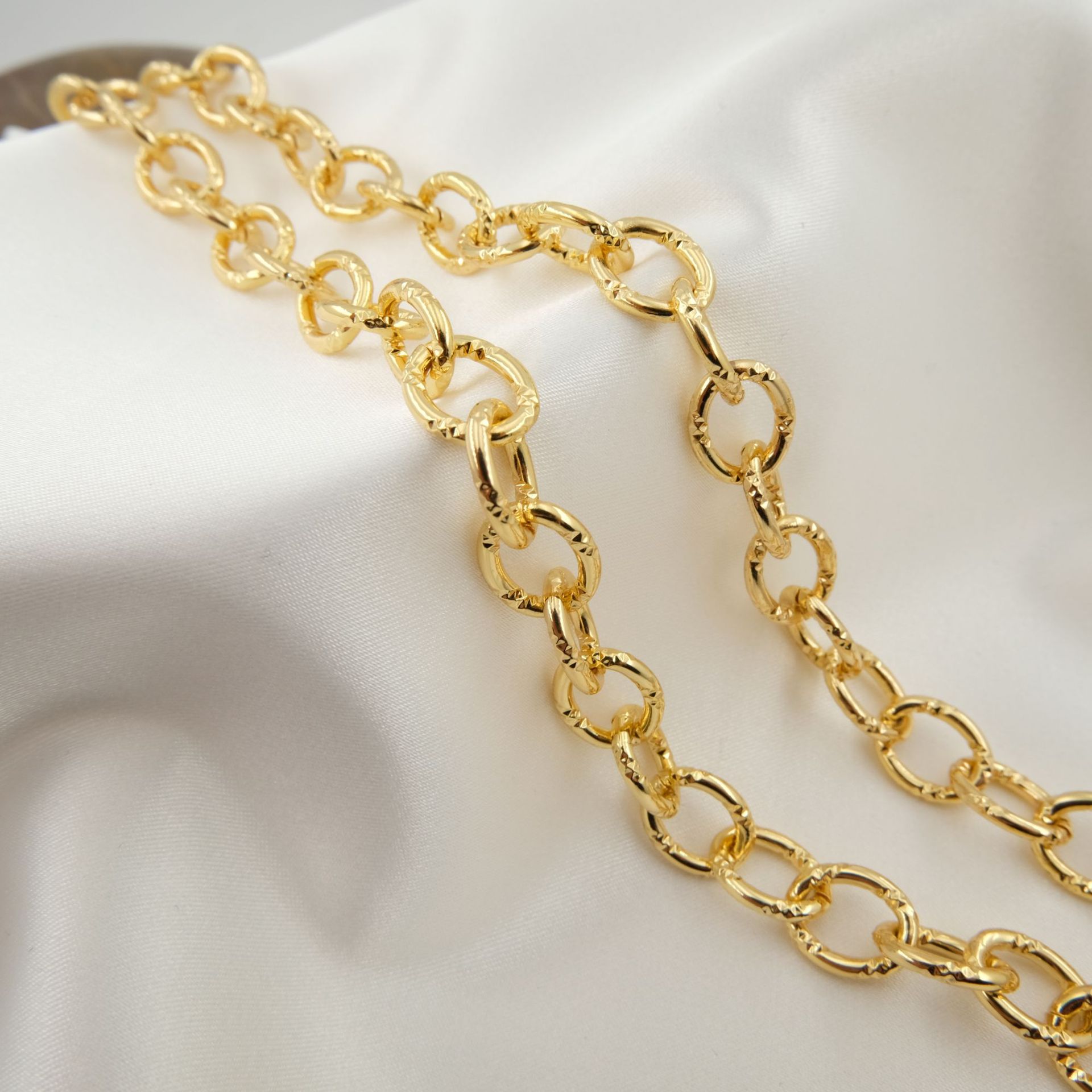 WT-BC199 18K Gold Plated Coppe - Hip Hop Chain Necklace 리뷰 및 가격