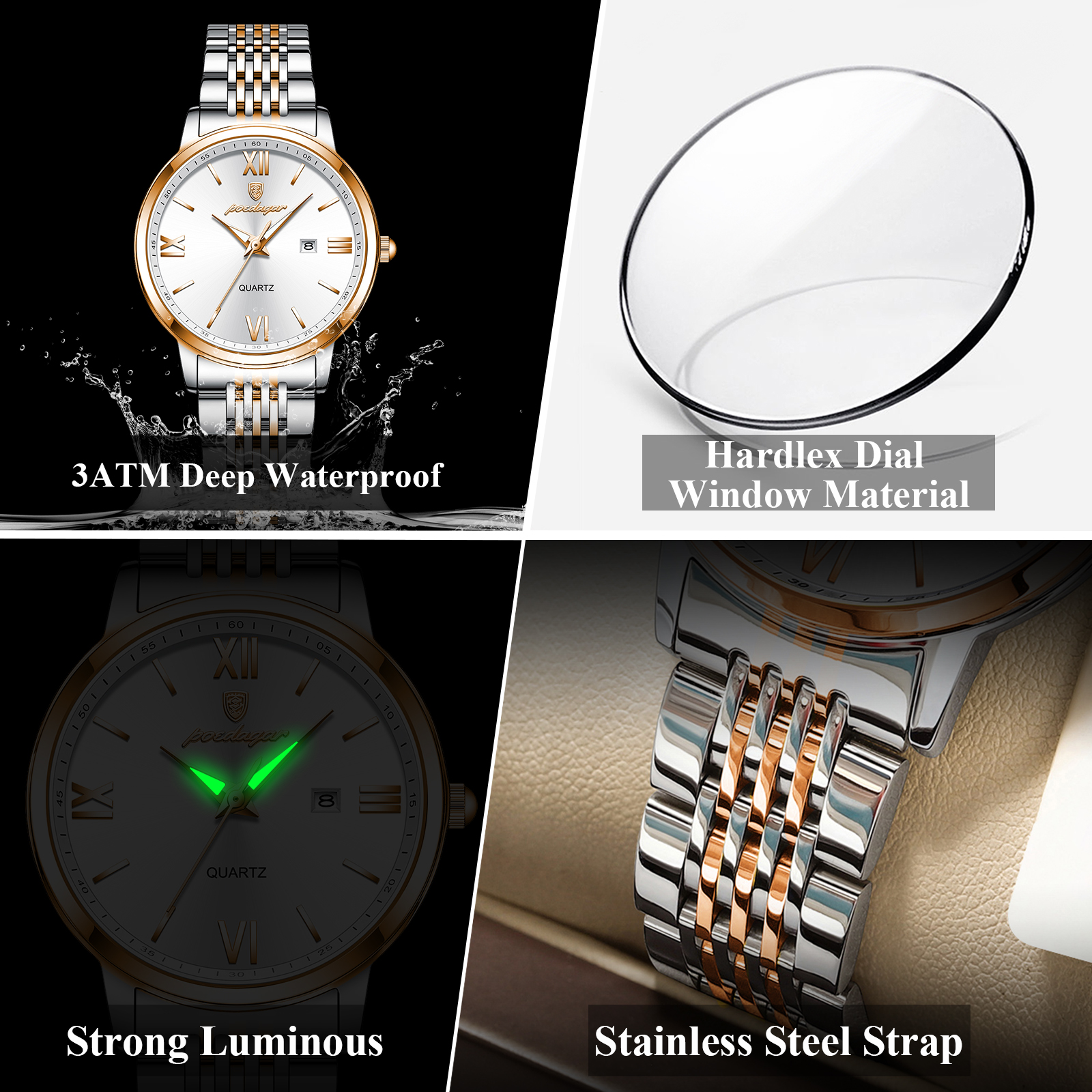 POEDAGAR Luxury Woman Watches  - Rg Watches & Jewelry Gmbh 리뷰 및 가격
