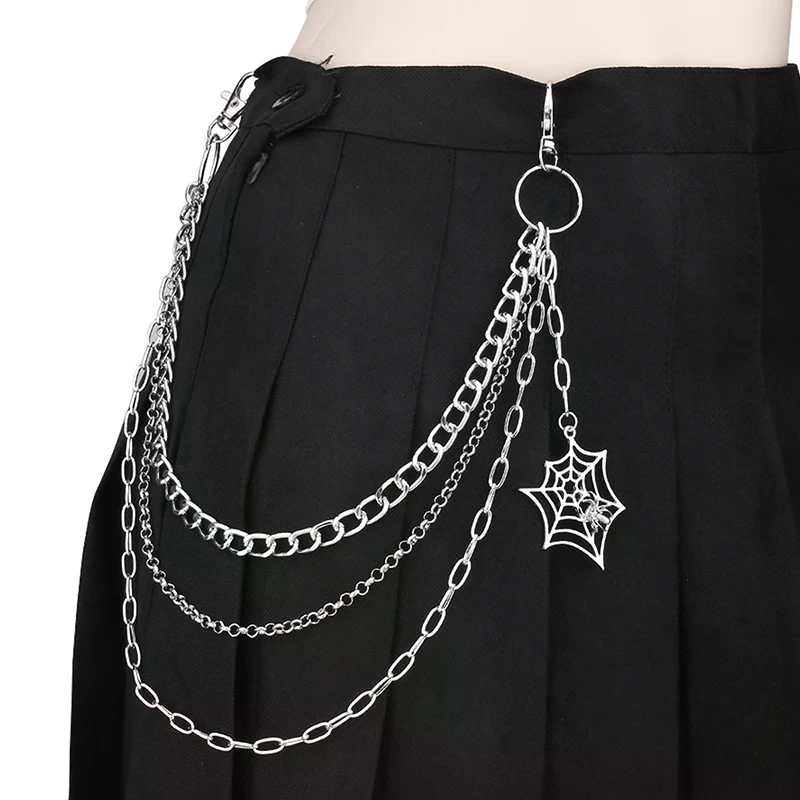 Fashion Punk Metal Pants Chain - Hip Hop Chain Necklace 리뷰 및 가격