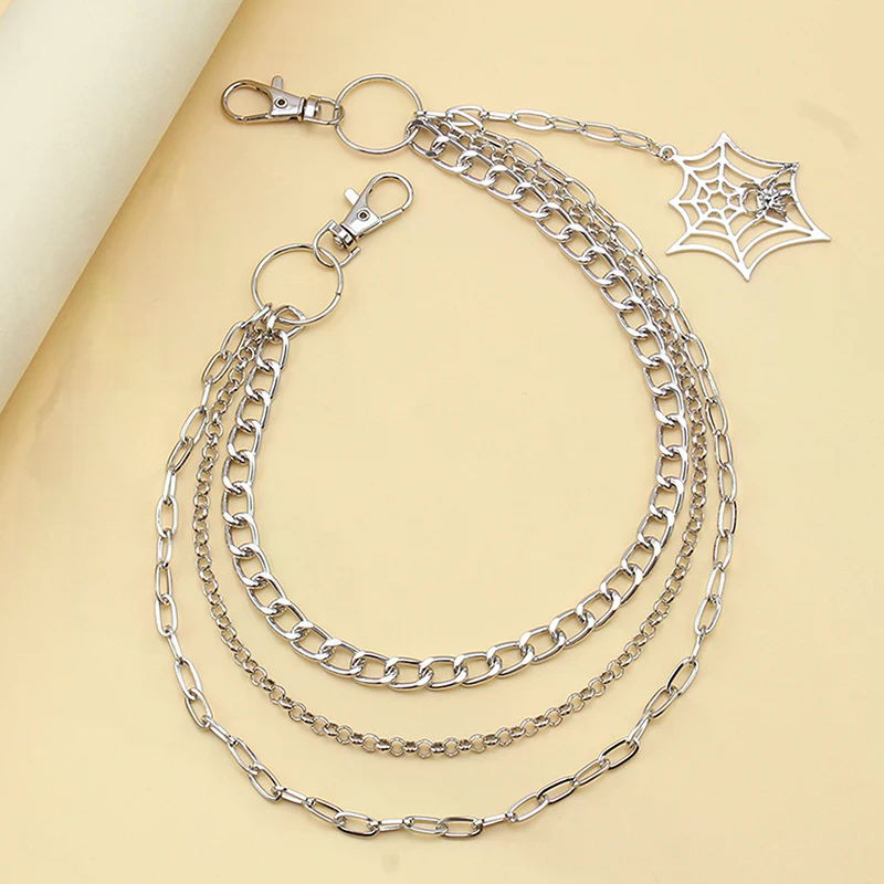 Fashion Punk Metal Pants Chain - Hip Hop Chain Necklace 리뷰 및 가격