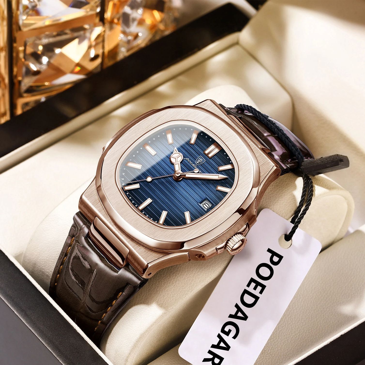 POEDAGAR Business Man Watch Da - Rg Watches & Jewelry Gmbh 리뷰 및 가격