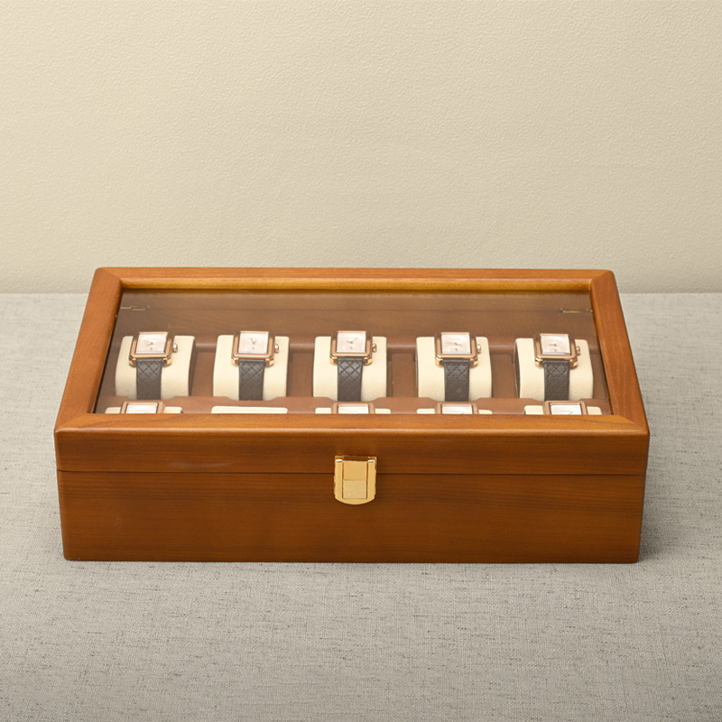 Oirlv 10 Grids Watch Box Woode - Jewelry Type Watches 리뷰 및 가격