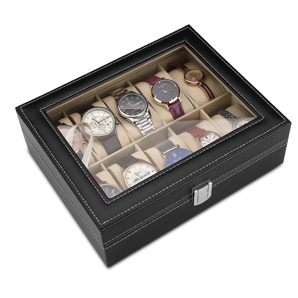 10-bit PU Leather Gray flannel - Best Jewelry Watches For Men 리뷰 및 가격