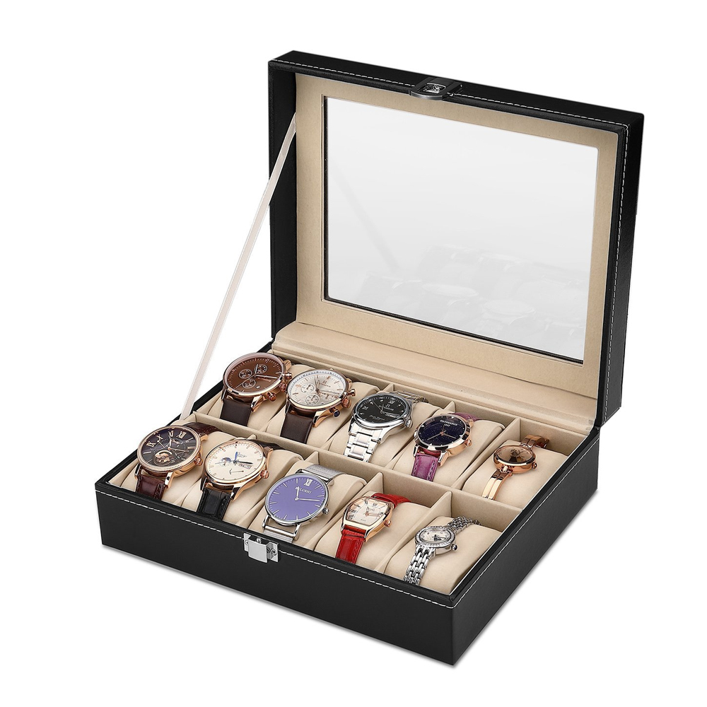 10-bit PU Leather Gray flannel - Best Jewelry Watches For Men 리뷰 및 가격