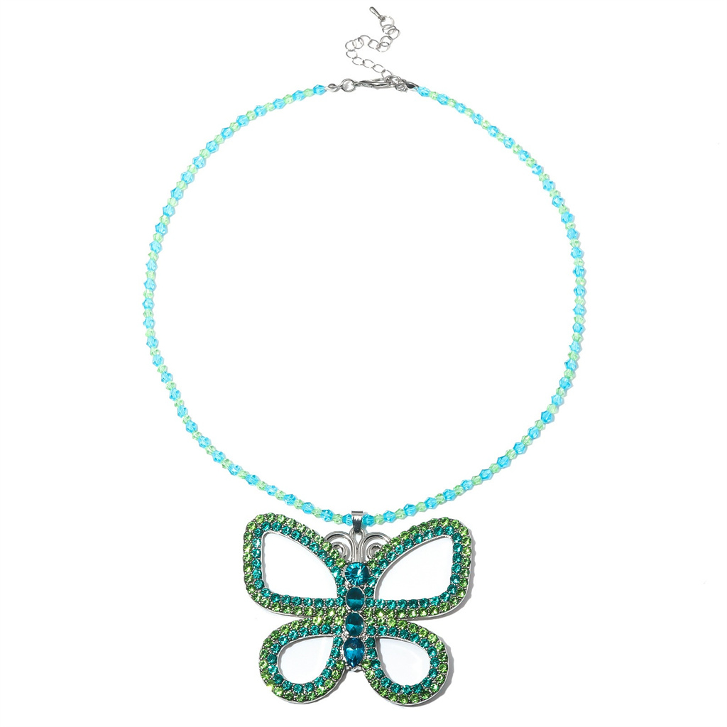 Suddenly 30 Jenna Exaggerated  - Butterfly Pendant Necklace 리뷰 및 가격