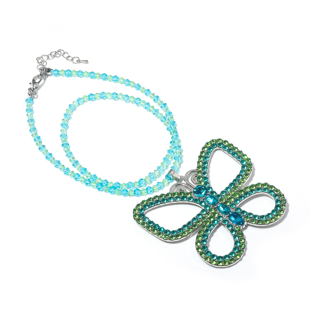 Suddenly 30 Jenna Exaggerated  - Butterfly Pendant Necklace 리뷰 및 가격