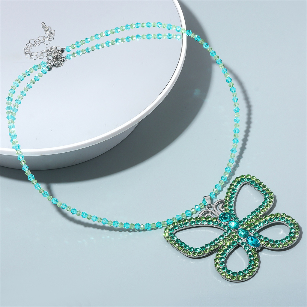Suddenly 30 Jenna Exaggerated  - Butterfly Pendant Necklace 리뷰 및 가격