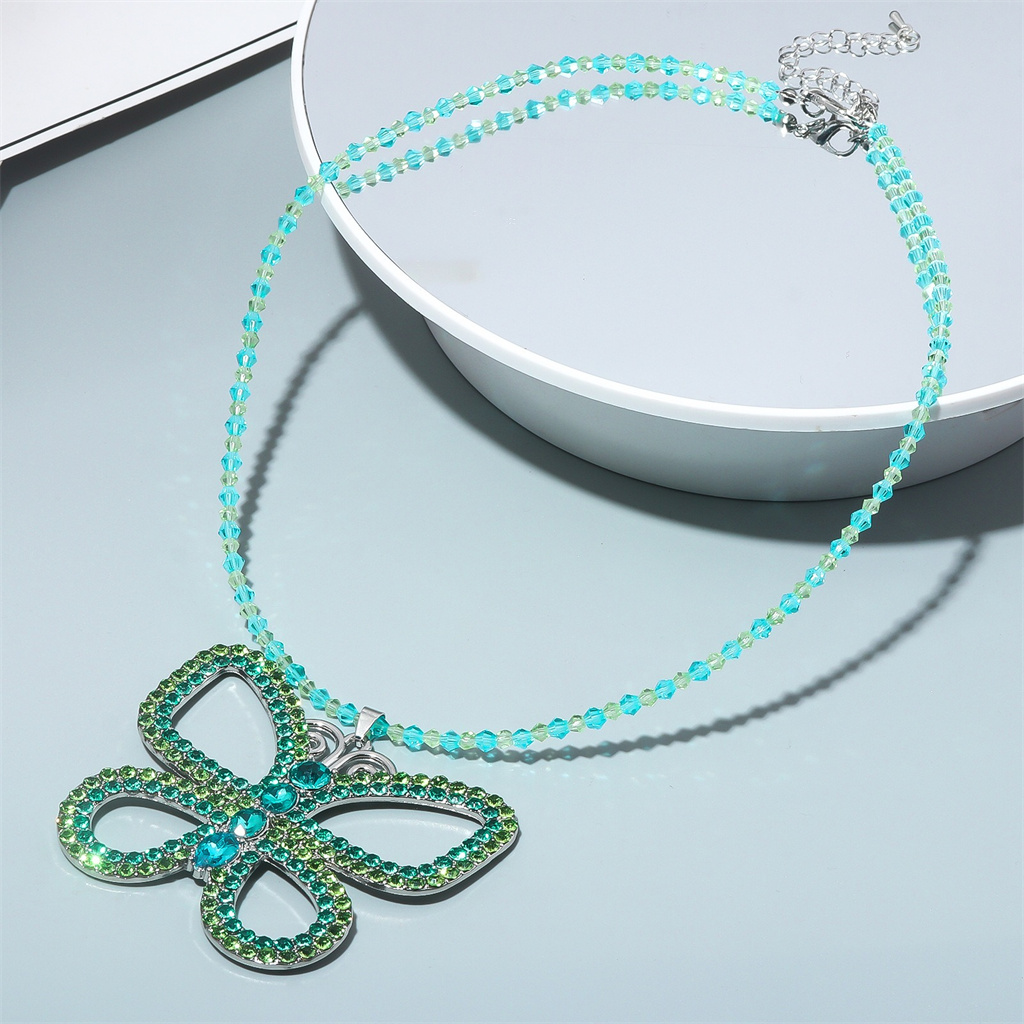 Suddenly 30 Jenna Exaggerated  - Butterfly Pendant Necklace 리뷰 및 가격