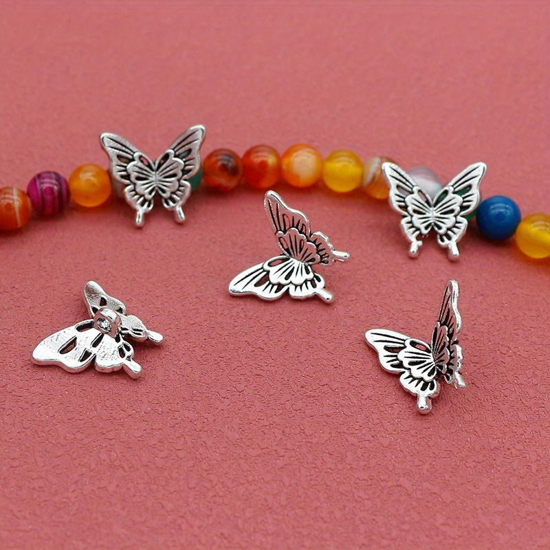 10PCS Silver Butterfly Accesso - Butterfly Pendant Necklace 리뷰 및 가격