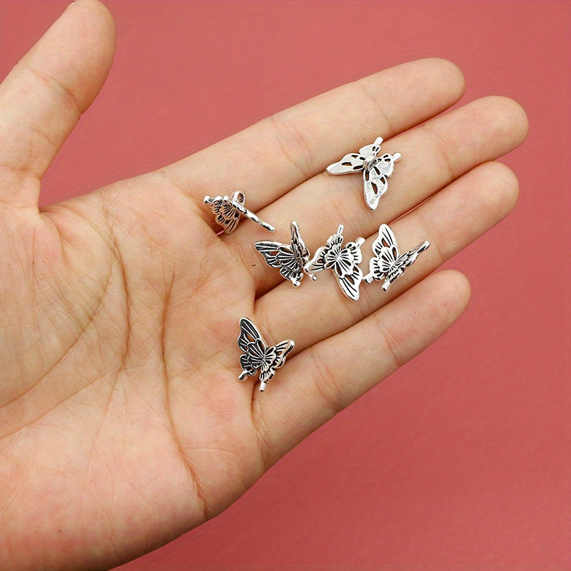 10PCS Silver Butterfly Accesso - Butterfly Pendant Necklace 리뷰 및 가격