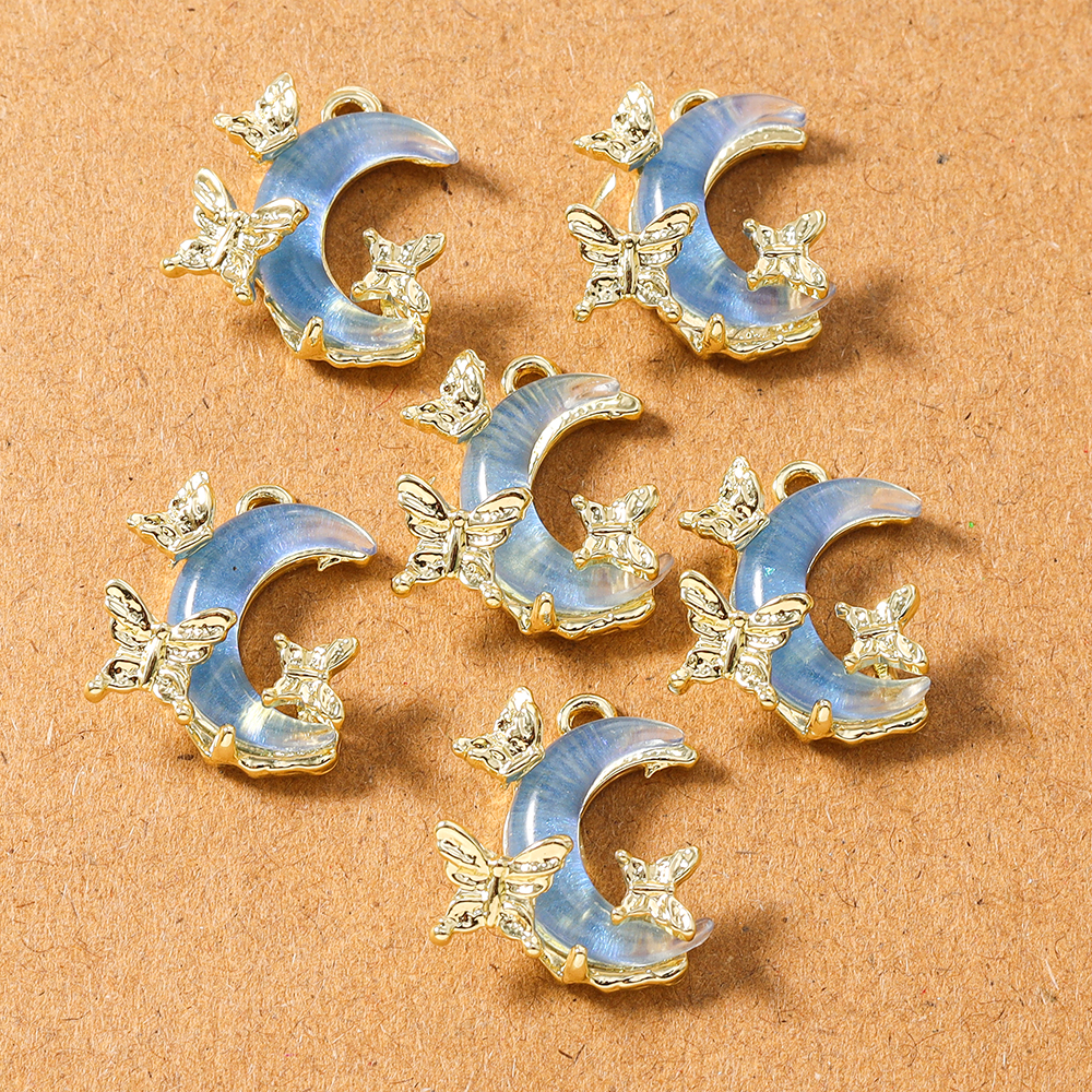 5pcs Delicate Butterfly Crysta - Butterfly Pendant Necklace 리뷰 및 가격