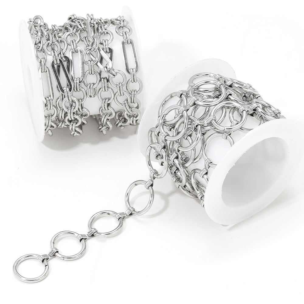 1 Meter Stainless Steel Heavy  - Hip Hop Chain Necklace 리뷰 및 가격