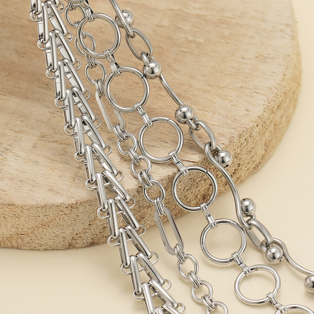 1 Meter Stainless Steel Heavy  - Hip Hop Chain Necklace 리뷰 및 가격