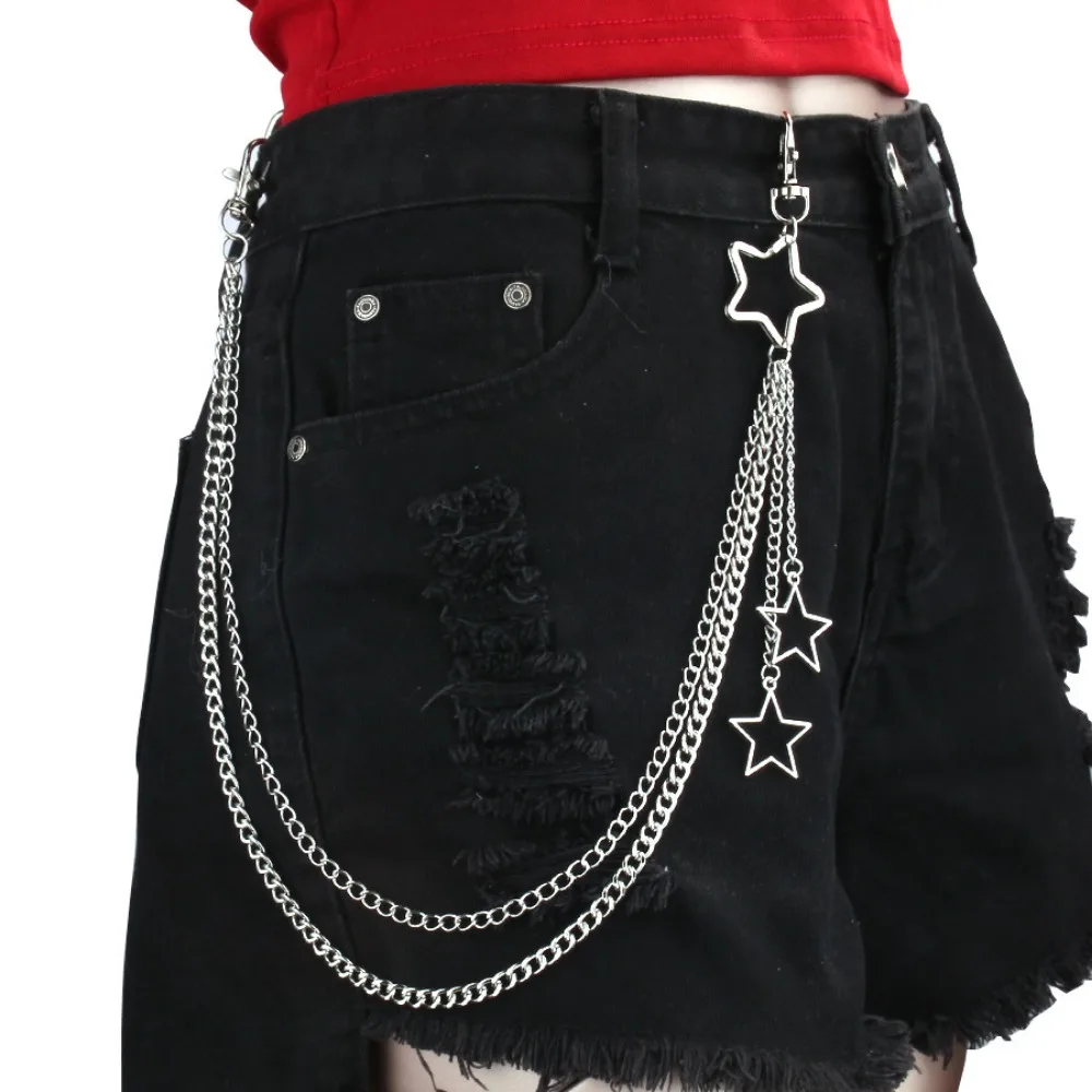 Charm Silver Color Stainless S - Hip Hop Chain Necklace 리뷰 및 가격