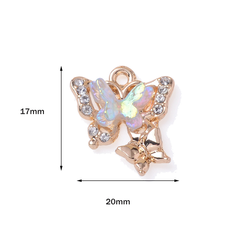10pcs/Lot Animal Charms Butter - Butterfly Pendant Necklace 리뷰 및 가격