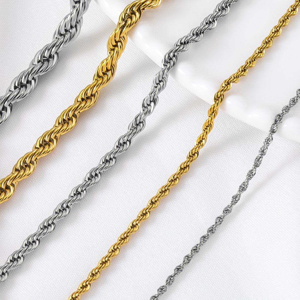 0.5/1 Meter Stainless Steel Tw - Hip Hop Chain Necklace 리뷰 및 가격