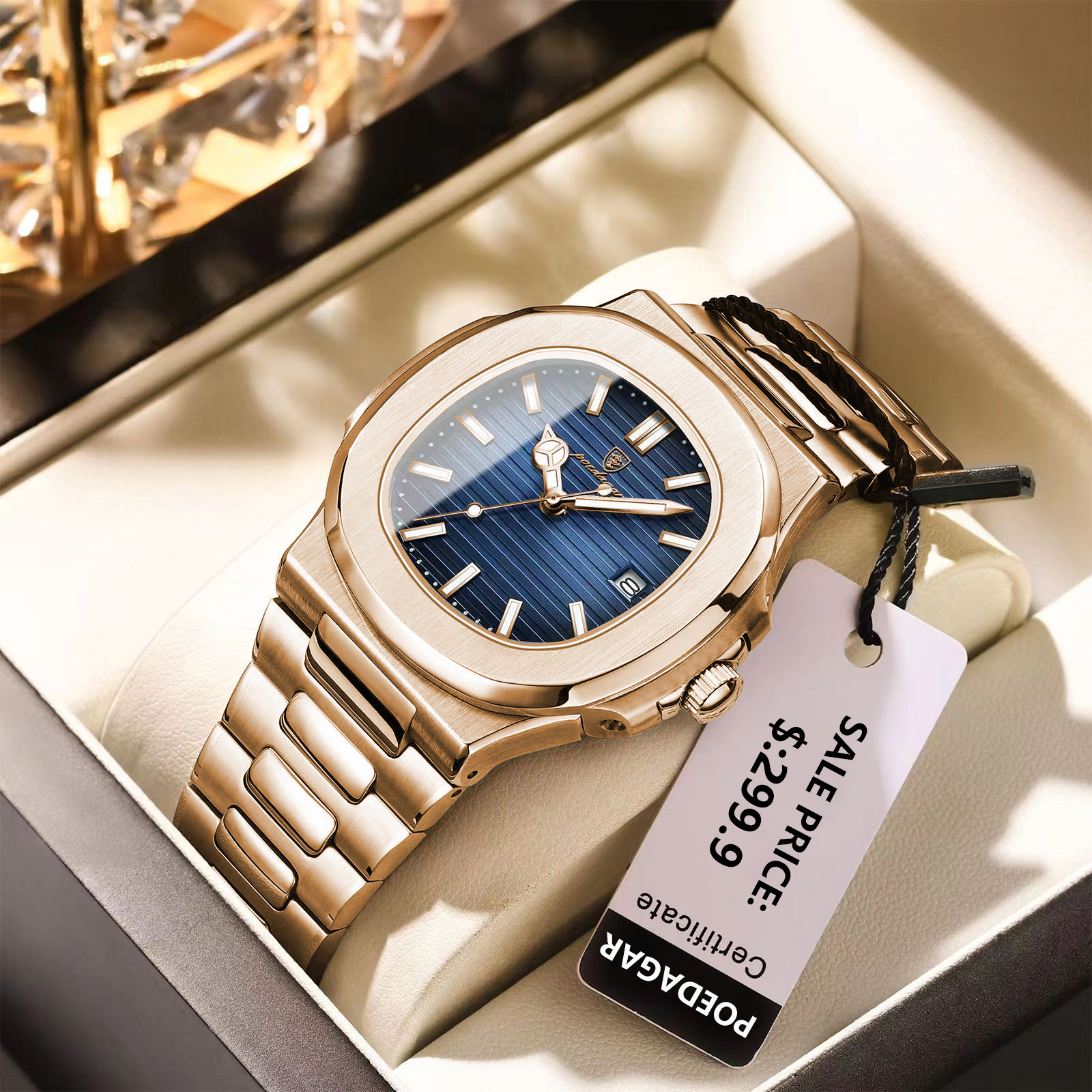 POEDAGAR Fashion Business Man  - Rg Watches & Jewelry Gmbh 리뷰 및 가격