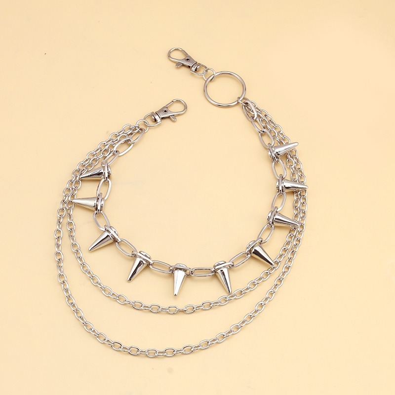 Hip Hop Punk Rock Metal Pants  - Hip Hop Chain Necklace 리뷰 및 가격