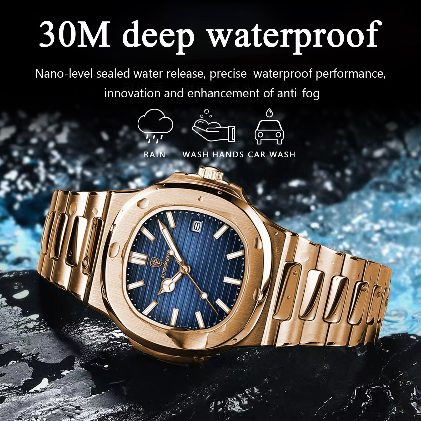 POEDAGAR Fashion Business Man  - Rg Watches & Jewelry Gmbh 리뷰 및 가격