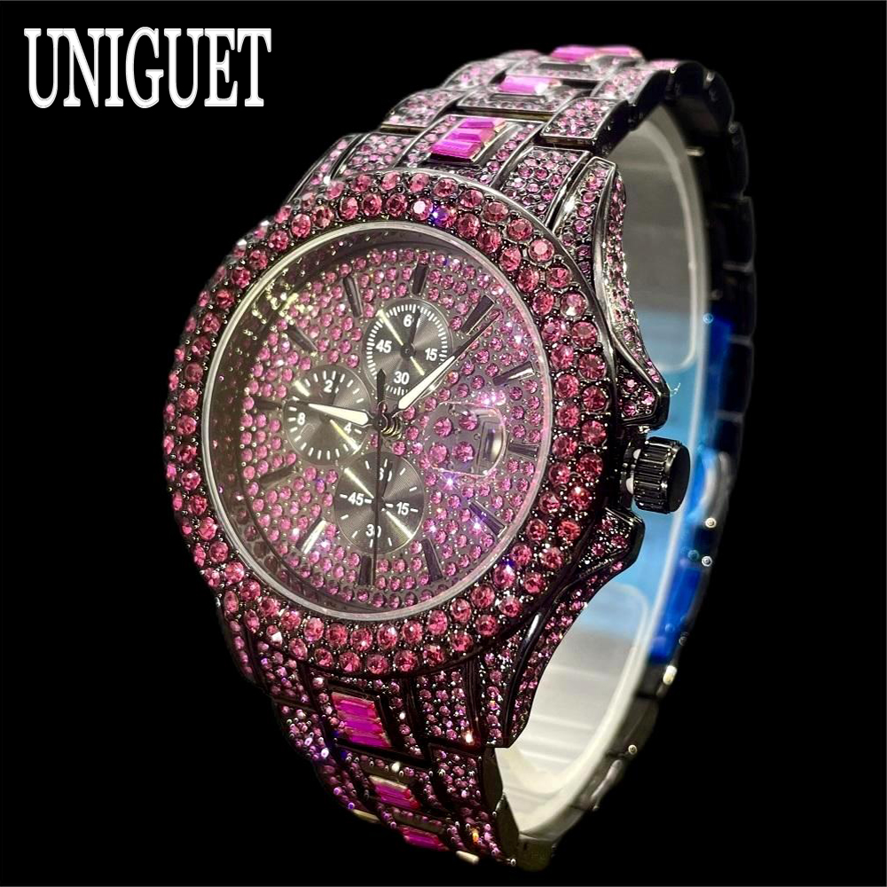 Hot Sell Red Ice Watch For Men - Jewelry Type Watches 리뷰 및 가격