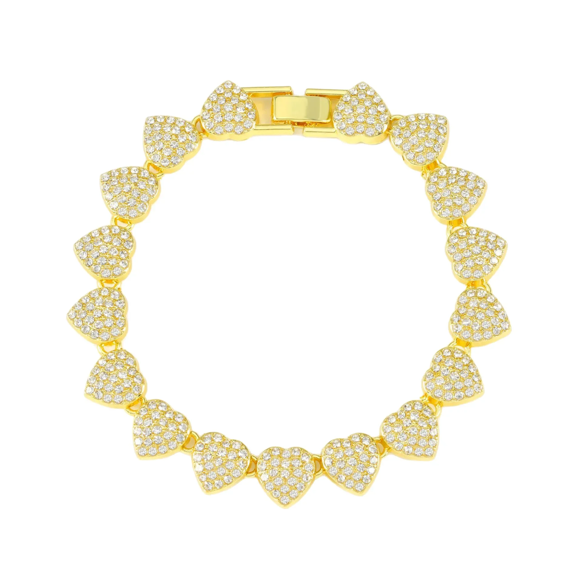 45CM New Hip Hop Tennis Chain  - Hip Hop Chain Necklace 리뷰 및 가격