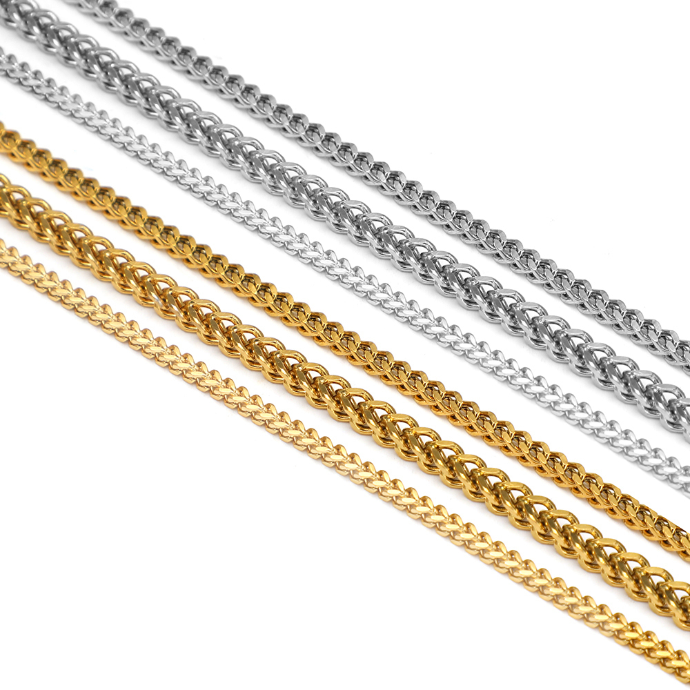 1 Meter Stainless Steel Fashio - Hip Hop Chain Necklace 리뷰 및 가격