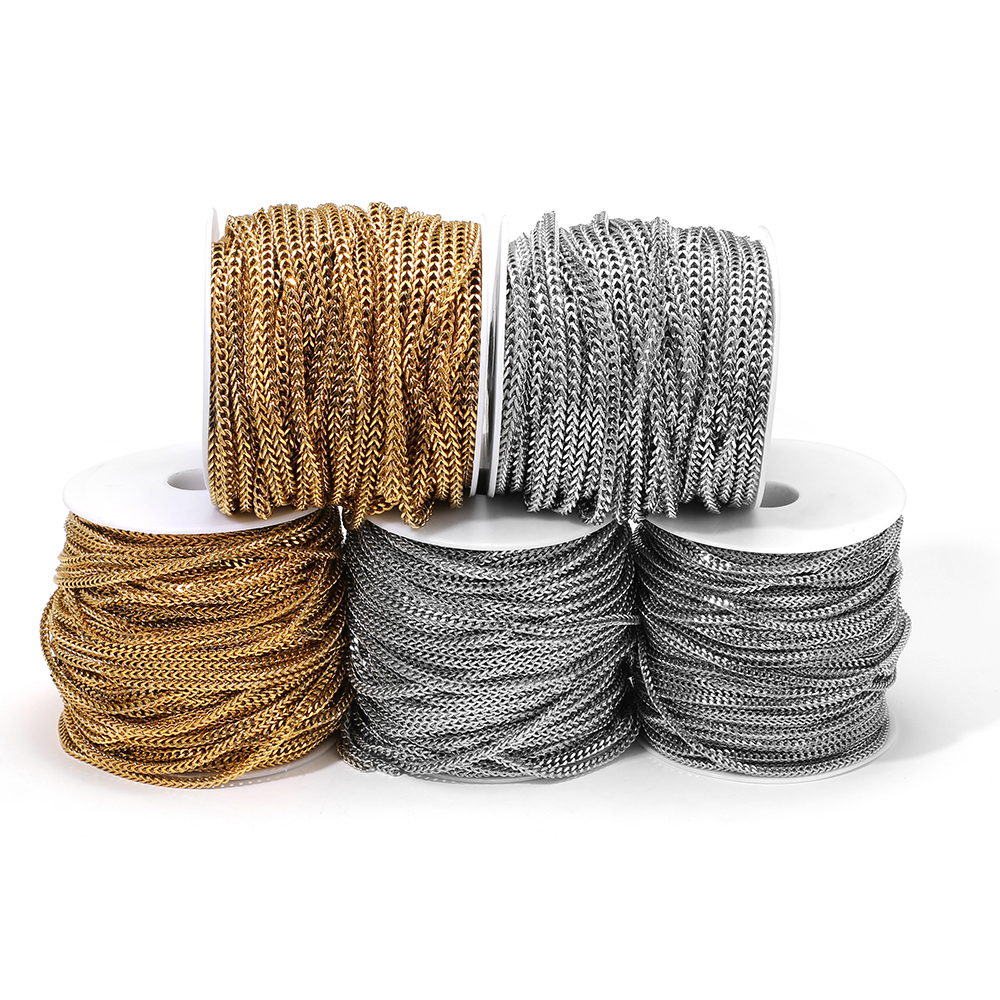1 Meter Stainless Steel Fashio - Hip Hop Chain Necklace 리뷰 및 가격