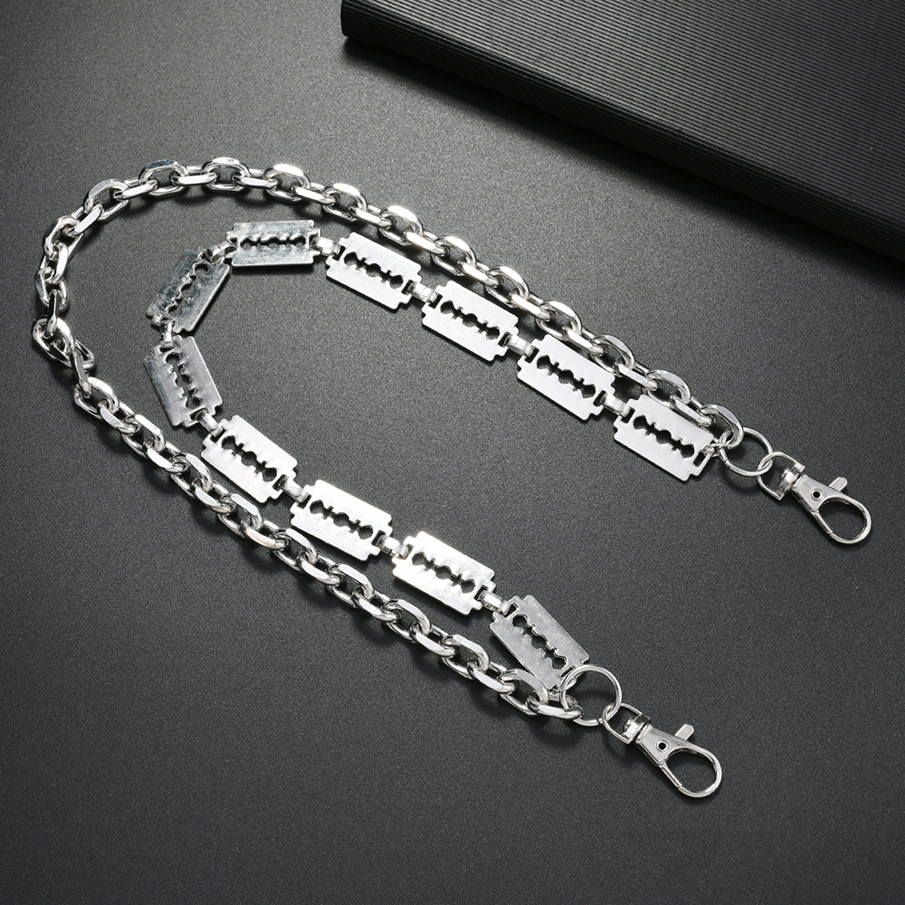 Punk Metal Chain Keychains for - Hip Hop Chain Necklace 리뷰 및 가격