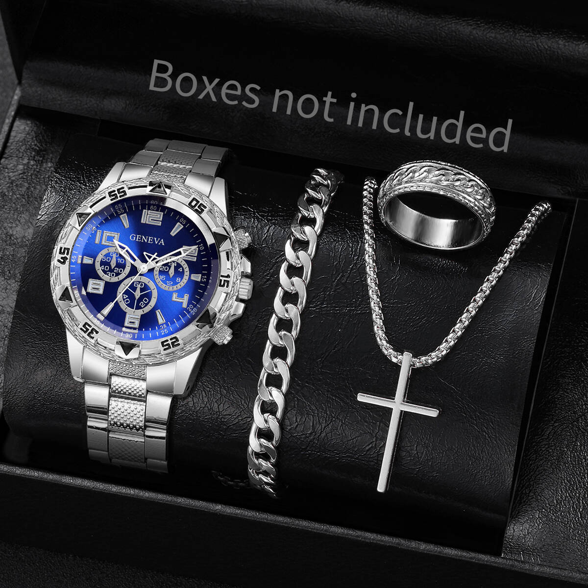 4PCS/Set Fashion Men Business  - Jewelry Type Watches 리뷰 및 가격