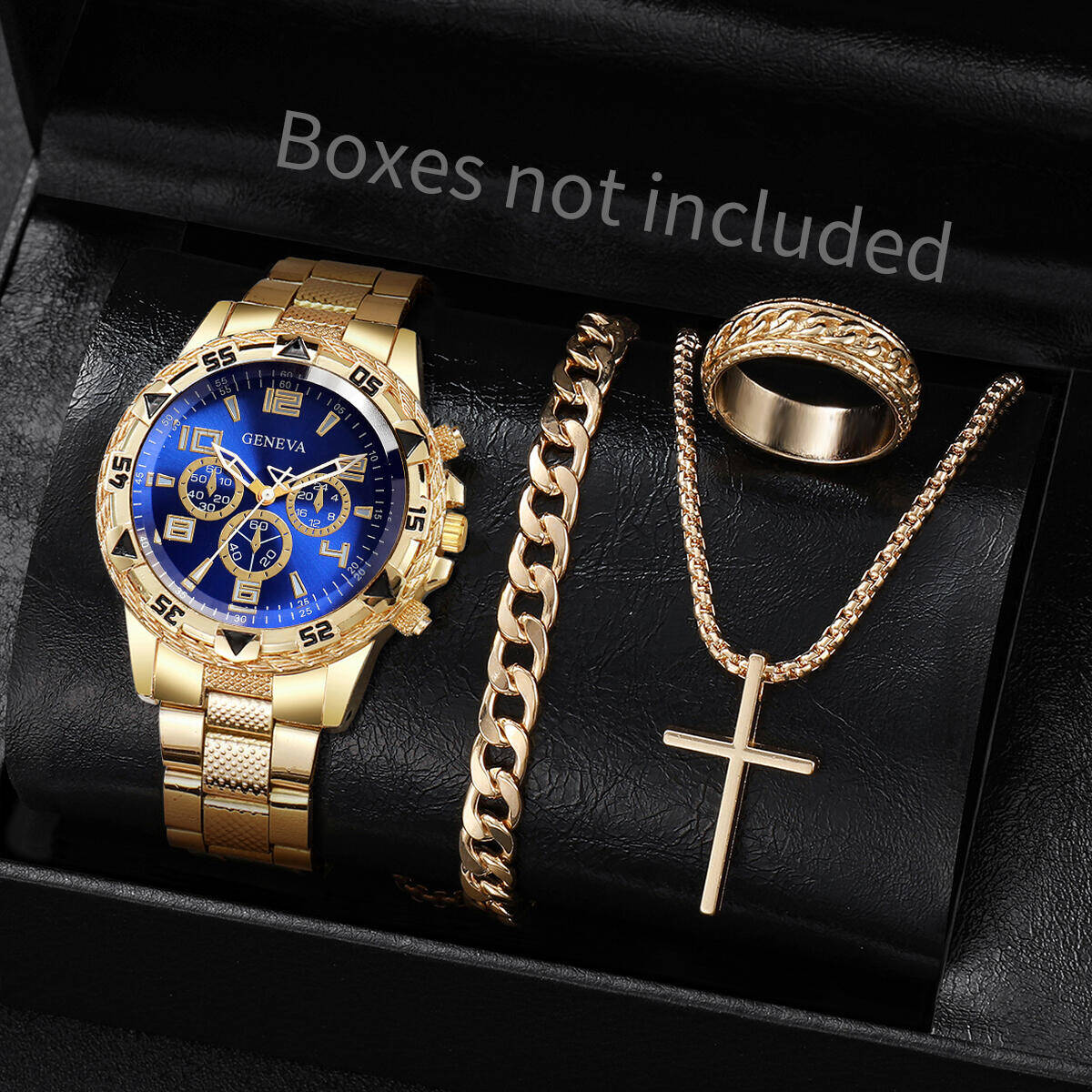 4PCS/Set Fashion Men Business  - Jewelry Type Watches 리뷰 및 가격