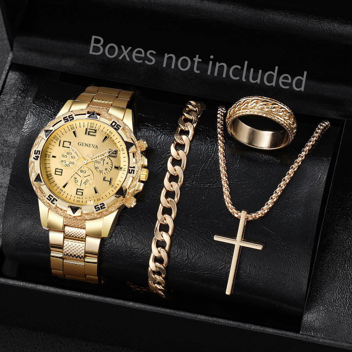 4PCS/Set Fashion Men Business  - Jewelry Type Watches 리뷰 및 가격