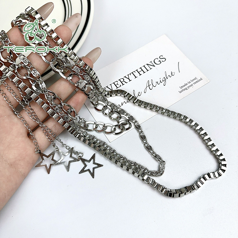Star Tassel Metal Pants Waist  - Hip Hop Chain Necklace 리뷰 및 가격