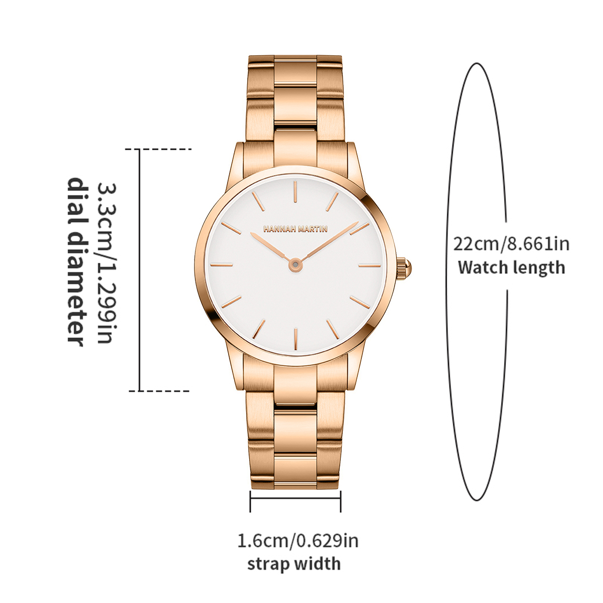 Womens Watch Rose Gold Stainle - Jewelry Like Watches 리뷰 및 가격